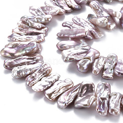 Natural Keshi Pearl Beads Strands&nbsp;PEAR-S020-H06