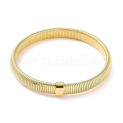 PVD Vacuum Plating 304 Stainless Steel Bangles&nbsp;BJEW-G700-02G