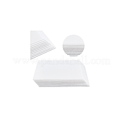 プラスチック段ボールシートパッド  DIYクラフトモデルの構築  正方形  ホワイト  300x299x4mm&nbsp;DIY-WH0569-60B-02
