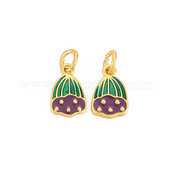 Rack Plating Alloy Enamel Charms&nbsp;ENAM-S130-12A
