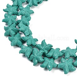 Synthetic Coral Dyed Carved Beads Strands&nbsp;CORA-K009-06C-04