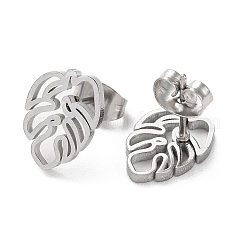 Non-Tarnish 304 Stainless Steel Stud Earrings&nbsp;EJEW-B022-08P