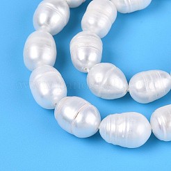 Natural Cultured Freshwater Pearl Beads Strands&nbsp;PEAR-T006-04