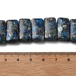 Synthetic Imperial Jasper Beads Strands&nbsp;G-Q050-A01-02