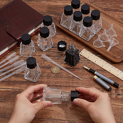 Glass Fountain Pen Ink Bottle&nbsp;AJEW-BC0010-69A