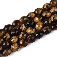 Natural Tiger Eye Beads Strands&nbsp;G-T142-78