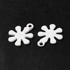 Spray Painted 201 Stainless Steel Charms&nbsp;STAS-I672-10B