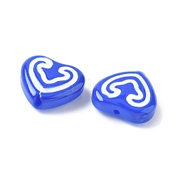 Baking Paint Glass Enamel Beads&nbsp;LAMP-D303-07C