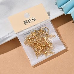 シェグレース 真鍮製フレンチフック（コイルとボール付き）  カドミウムフリー＆ニッケルフリー＆鉛フリー  18KGP本金メッキ  20x21.5x3.5mm  穴：1.8mm  ピン：0.7mm&nbsp;XGR0001G-01G