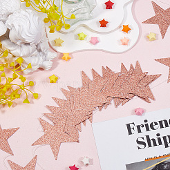 5Pcs Star Paper Flag Banners&nbsp;DIY-SP0003-82A