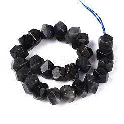 天然ラルビカイトビーズ連売り  ナゲット  多面カット  7~8x10~14x10~14mm  穴：1mm  約25~28個/連  7.48~7.87''（19~20センチメートル）&nbsp;G-N327-05-28