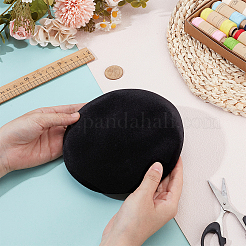 Velet Pillbox Stewardess Fascinator Hat Base for Millinery&nbsp;AJEW-WH0248-757B