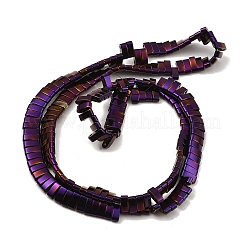Electroplated Non-magnetic Synthetic Hematite Beads Strands&nbsp;G-G089-A02-05