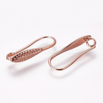 Brass Earring Hooks&nbsp;KK-L177-26-1