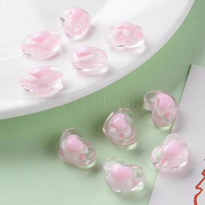 Transparent Acrylic Beads&nbsp;TACR-S152-08A-08-1