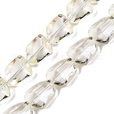 Electroplate Glass Beads Strands&nbsp;EGLA-N012-05E-1