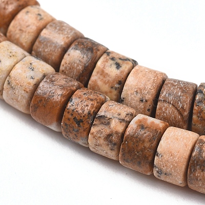 Natural Picture Jasper Beads Strands&nbsp;G-F631-A27-1