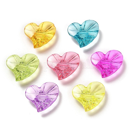 Transparent Acrylic Beads OACR-Z016-20-1