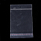 OPP Cellophane Bags, Rectangle, Clear, 12x6cm, Unilateral Thickness: 0.045mm, Inner Measure: 7x6cm
