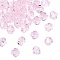 Imitation Austrian Crystal Beads, Grade AAA, K9 Glass, Faceted, Bicone, Violet, 6x6mm, Hole: 0.7~0.9mm
