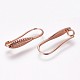 Brass Earring Hooks&nbsp;KK-L177-26-3