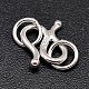 Sterling Silver S-Hook Clasps&nbsp;STER-F014-01D-1