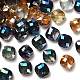 Electroplate Glass Beads Strands&nbsp;EGLA-D029-M-1