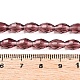 Transparent Glass Beads Strands&nbsp;EGLA-A037-T6x8mm-D13-4