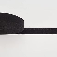 綿綿ツイルテープリボン  ヘリンボーンリボン  家の装飾のため  装飾用ラッピングギフトとDIY工芸品  ブラック  30mm&nbsp;OCOR-WH0057-30E-02