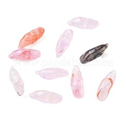 Two Tone Imitation Gemstone Style Acrylic Beads&nbsp;AC-CBA6852-01I