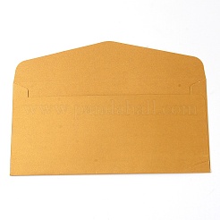 虹色の紙の封筒  長方形  ゴールデンロッド  125x175mm&nbsp;DIY-WH0225-81D