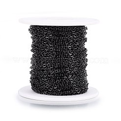 Handmade 304 Stainless Steel Cable Chains&nbsp;STAS-P213-03B-02