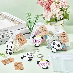 PVC Plastic Panda Keychain&nbsp;KEYC-OC0001-04