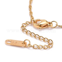 304 Stainless Steel Singapore Chain Bracelets&nbsp;BJEW-JB06269