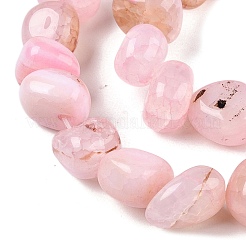 Natural Dyed & Heated Agate Beads Strands&nbsp;G-N342-65E
