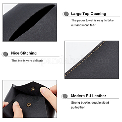 Foldable PVC Imitation Leather Tissue Storage Bags&nbsp;ABAG-WH0005-73E