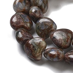 Natural Glaucophane Beads Strands&nbsp;G-R190-10mm-36