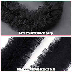 3 Yards Polyester Pleated Lace Trim&nbsp;OCOR-CY0001-02A