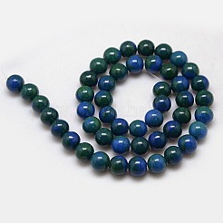 Synthetic Fossil Beads Strands&nbsp;G-L028-8mm-09