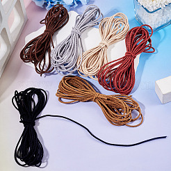30M 6 Colors Polyester Elastic Cords&nbsp;EC-TA0001-07A