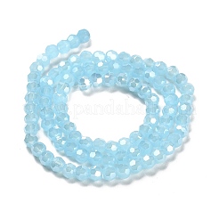 Imitation Jade Glass Beads Stands&nbsp;EGLA-A035-J4mm-B04