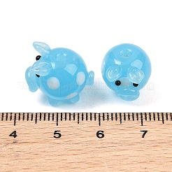 Handmade Bumpy Lampwork Beads&nbsp;LA-CBA3498-02