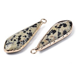 Natural Dalmatian Jasper Pendants&nbsp;G-S359-319C