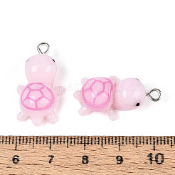 Opaque Resin Pendants&nbsp;RESI-WH0021-71A
