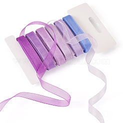 30 Yards 6 Colors Polyester Ribbon&nbsp;OCOR-TAC0028-06D
