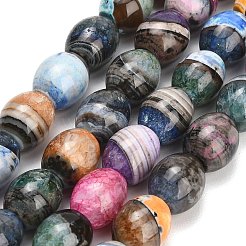 Natural Agate Beads Strands&nbsp;GG-L001-E01-01