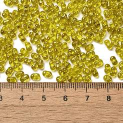 Spray Painted Glass Seed Beads&nbsp;SEED-F005-04A-03