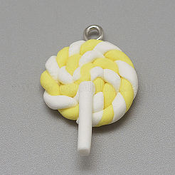 Handmade Polymer Clay Pendants&nbsp;X-CLAY-Q240-014