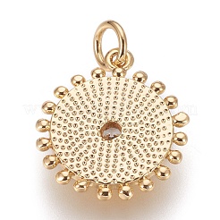 Brass Pendants&nbsp;KK-O113-09G