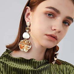 8 Pair Brass Stud Earring Findings&nbsp;KK-BC0013-07